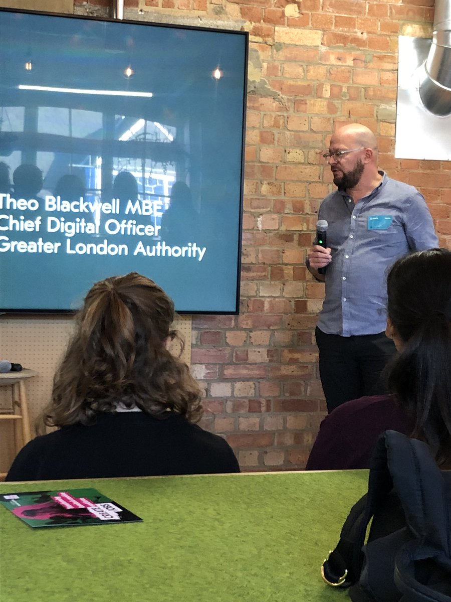 MsW87275889's tweet photo. Attended a great event with @Create_Jobs & @hustlecrewlive - they shared an action plan, "7 steps towards inclusion" with lightning talks from Theo Blackwell MBE @LDN_CDO Sheree Atcheson @nirushika Amy Lewin @amyrlewin & Polly Applegate of @depop #digitaltalentprogramme https://t.co/YF7jZhUYLw