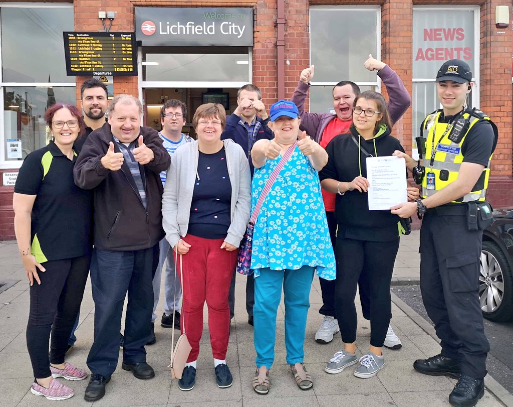 A group of adults with support needs were delighted when we had arranged a surprise day trip out to Birmingham for them. With help from <a href="/WestMidRailway/">West Midlands Railway</a> the group from Minster Hall day centre enjoyed the train ride and big city experience <a href="/SherrattWoodNew/">Sherratts Wood Latest News</a>
bit.ly/2kAP0O4