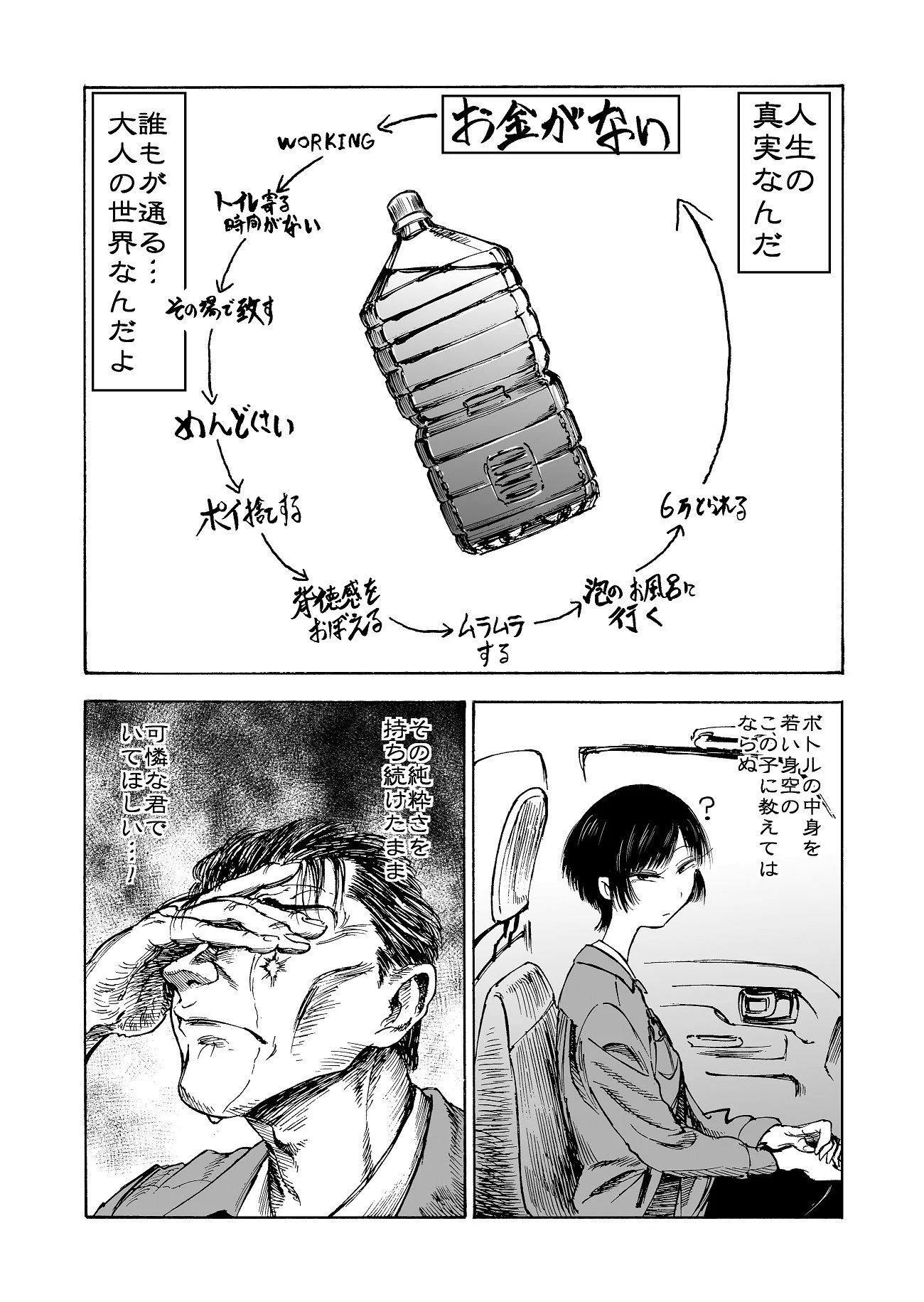 道路脇に中身入りのペットボトルが大量にポイ捨てされている理由を知っていますか？