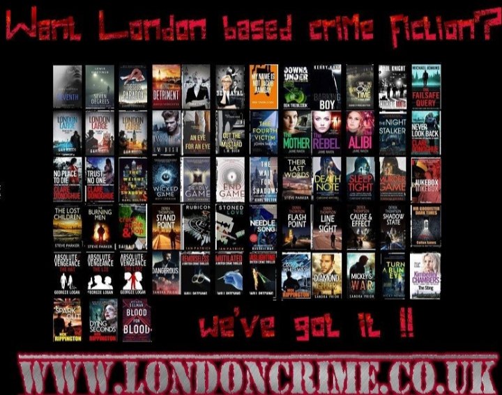 For all of you who love London-based #crimethrillers there is a great collection right here <a href="/LondonCrime1/">𝕷𝖔𝖓𝖉𝖔𝖓𝕮𝖗𝖎𝖒𝖊</a> londoncrime.co.uk/index.html
<a href="/istheauthor/">Is The Author🇬🇧 🇳🇿 🇺🇦</a> <a href="/DavidVidecette/">David Videcette</a> <a href="/BenTrebilcook/">Ben Trebilcook</a> <a href="/davepperlmutter/">David P Perlmutter - Author. Actor. Dreamer. ✍🏼🎬</a> <a href="/londonlarge/">London Large</a> <a href="/KerryKayaWriter/">Kerry Kaya</a> <a href="/LMBushBooks/">Lisa Bush Author</a> <a href="/Sandra_Prior/">Sandra Prior</a> <a href="/CarolineGolds63/">Caroline Goldsworthy AKA Cassie Rush💙</a> <a href="/GGodden/">Gillian Godden</a>