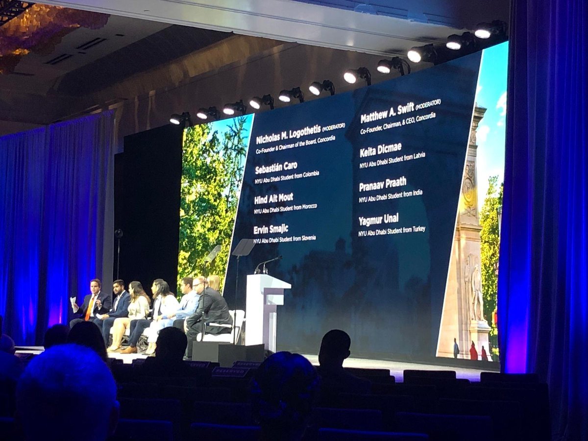 What lies ahead for government in #Turkey? 

"Currently, the path we are taking... there's an oppression, people don't have the right information. This hurts our #democracy from inside," says <a href="/NYUAbuDhabi/">NYU Abu Dhabi</a> student Yagmur Unal. 

#Concordia19 #UNGA