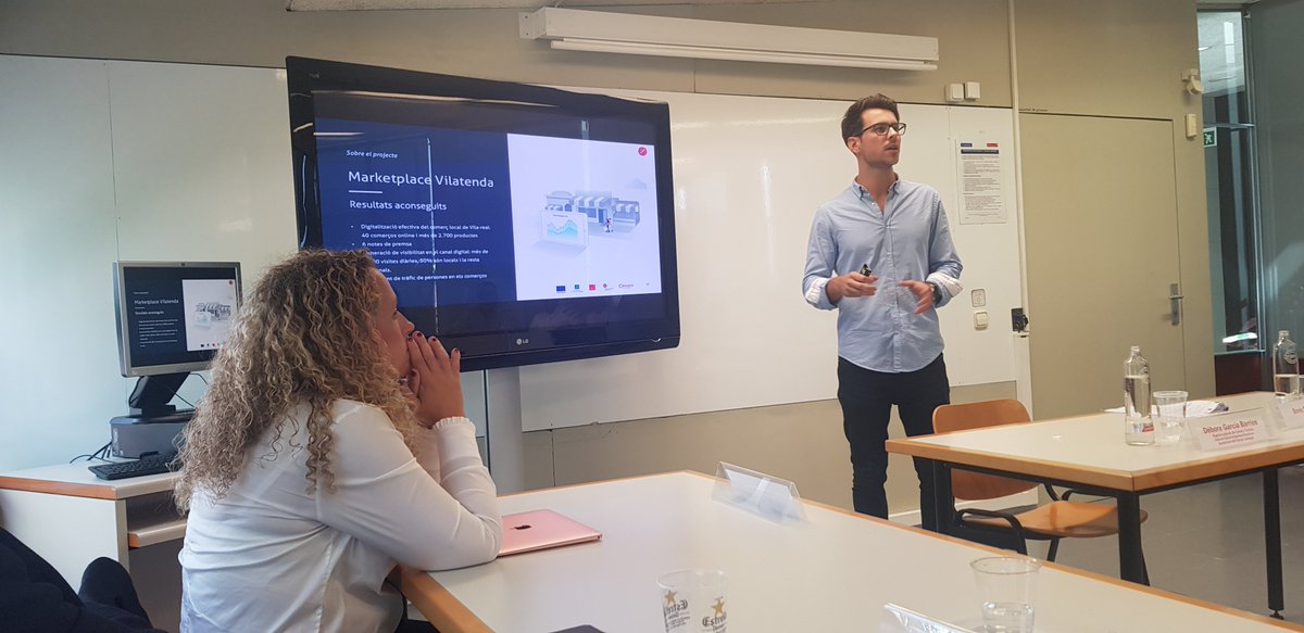 Fue un placer compartir con comerciantes y empresarios del Prat de Llobregat, nuestros conocimientos sobre #TransformaciónDigital a través del lanzamiento de un #marketplace local. Muchas gracias a la <a href="/cambrabcn/">Cambra de Comerç de Barcelona</a> y @elprateconomia por contar con nosotros.