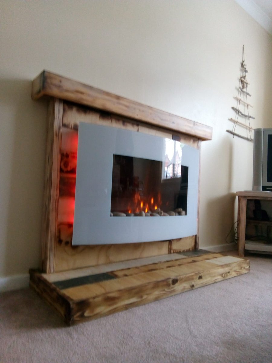 Just a little work I've been doin lately #handmade #woodwork #Burning #FirePlace #WoodArtisan
