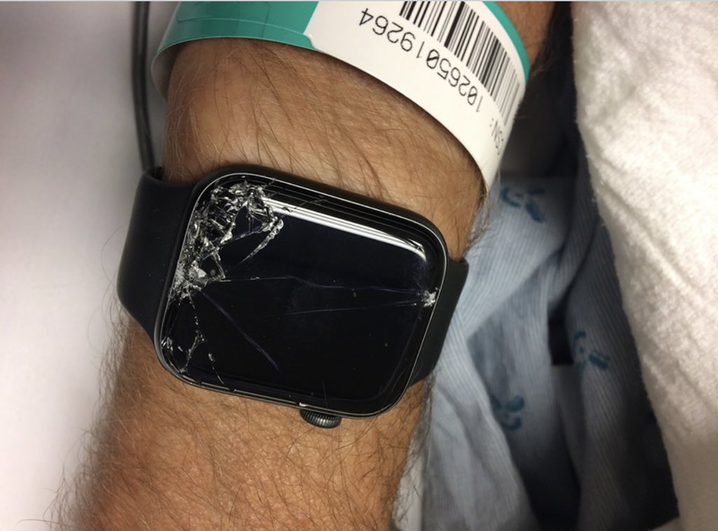 upcoprahul's tweet photo. Technology as Saviour - An #Applewatch detected a man’s fall during his biking trip in USA & alerted his son Gabe Burdett & the emergency services about the accident & location timely. #TechnologyMarvels #technology #Emergency -https://t.co/vMaqruIFsz https://t.co/5i6fA58Slf