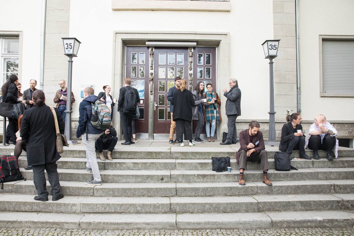 Fantastikforsch's tweet photo. Ein paar Eindrücke von der gelungenen Jahrestagung! 
//
A few impressions of the successful Annual Conference! 
#GfF #GfF2019 
😊 https://t.co/jm43ejW3lw