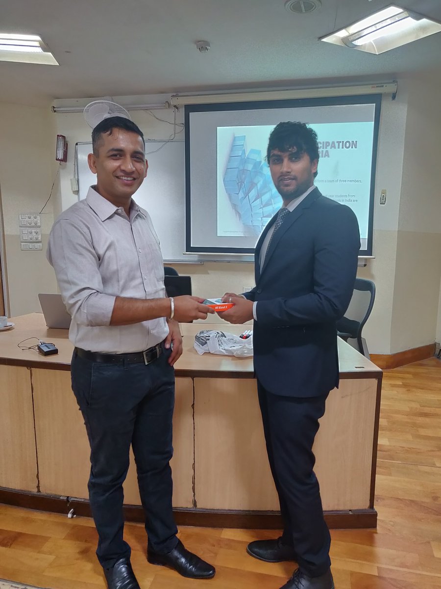 mdinmp's tweet photo. We were happy to host Team @AccentureJobsIN for a very interactive session with NMP '32 students! With great insights, fun games, and exiting wins at the opening event, we are looking forward to participate in the Business Innovation Challenge.
#Accenture #MDI #NMP32 https://t.co/DwcYhcG4SX