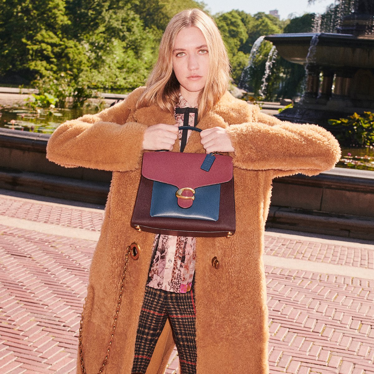 Coach on X: The cat's out of the bag. Our Tabby top handle is