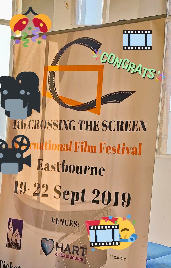CrossingScreen's tweet photo. Congratulations to all the brilliant #XTS19 winners! #Eastbourne
#filmfestival #indiefilms #LeafHall #Hartpub #GNTGallery
Check the full list here: https://t.co/FMTP15mf43 https://t.co/53VTVnF4Yz