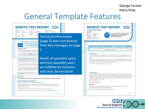 Importance of clear Genetic reports - good explanation and way to improve care #RAREsummit19