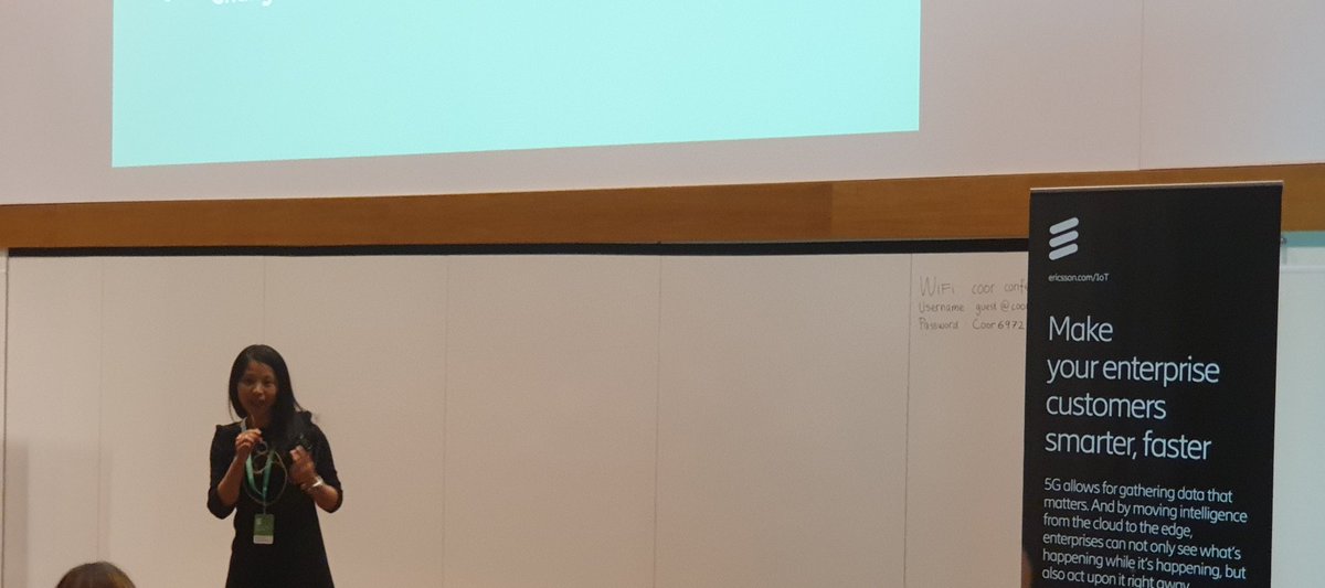 redzeddi's tweet image. @ChunghwaTelecom #bonnietseng new member of #IoTAccelerator family on stage #EricssonIoTDay