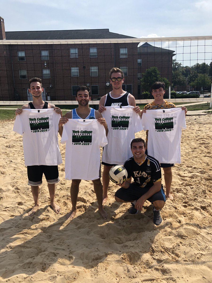 YCPCampusRec's tweet photo. Congratulations to our Intramural Sand Volleyball Tournament Champions - The Block Is Hot! #YCPIM https://t.co/1F1OtCjzH3