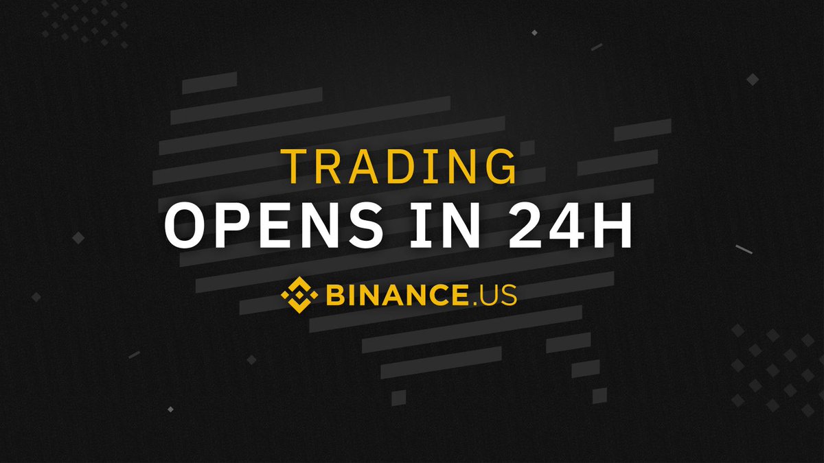 BinanceUS's tweet photo. https://t.co/AZwoBOy3iq Trading Begins in 24 Hours For BTC, ETH, XRP, BCH, LTC, BNB and USDT
https://t.co/v3ee20ueMM https://t.co/gvMQUHPRX6
