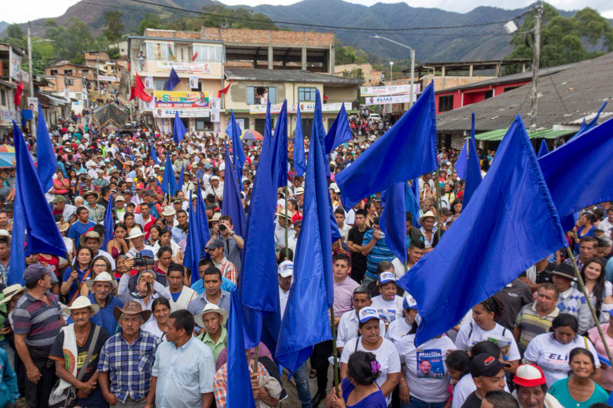 LarrahondoElias's tweet photo. Que grato recorrer este Cauca maravilloso y llenarse de esperanza de sus gentes, estamos convencidos que esta propuesta política ha llegado al corazón de miles de Caucanos, quienes nos expresan su respaldo. ¡Gracias a todos nuestros amigos en #SanMiguel municipio de #LaVega! https://t.co/4jTKHIvqVW