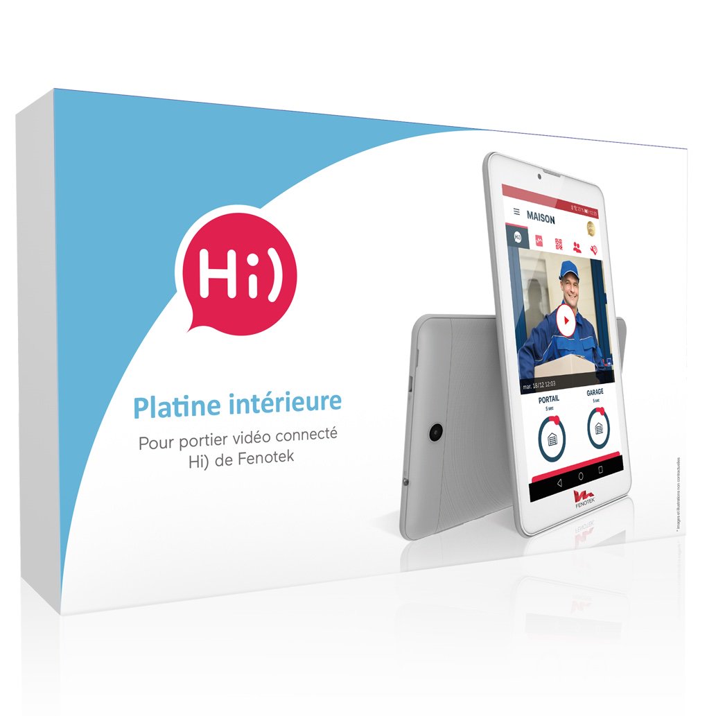 👀 Nouveau Produit chez Fenotek : La platine intérieure 📲🔐
- Se connecte facilement à votre interphone Hi)
- Véritable console de gestion elle vous permet d’accueillir et d’ouvrir la porte à vos visiteurs depuis l’intérieur de la maison
- Accrochage et décrochage simplifié