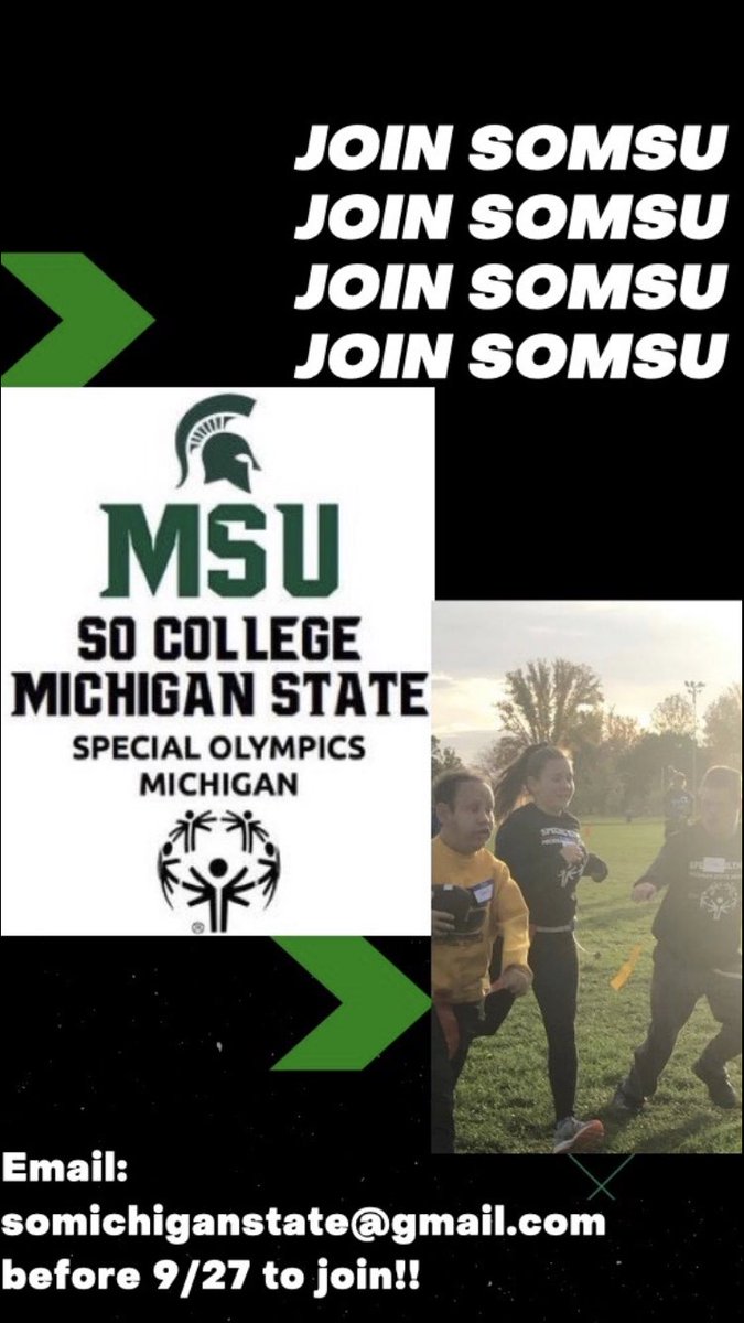 There’s still time to join SOMSU! Send us an email this week and we’ll get you on board!