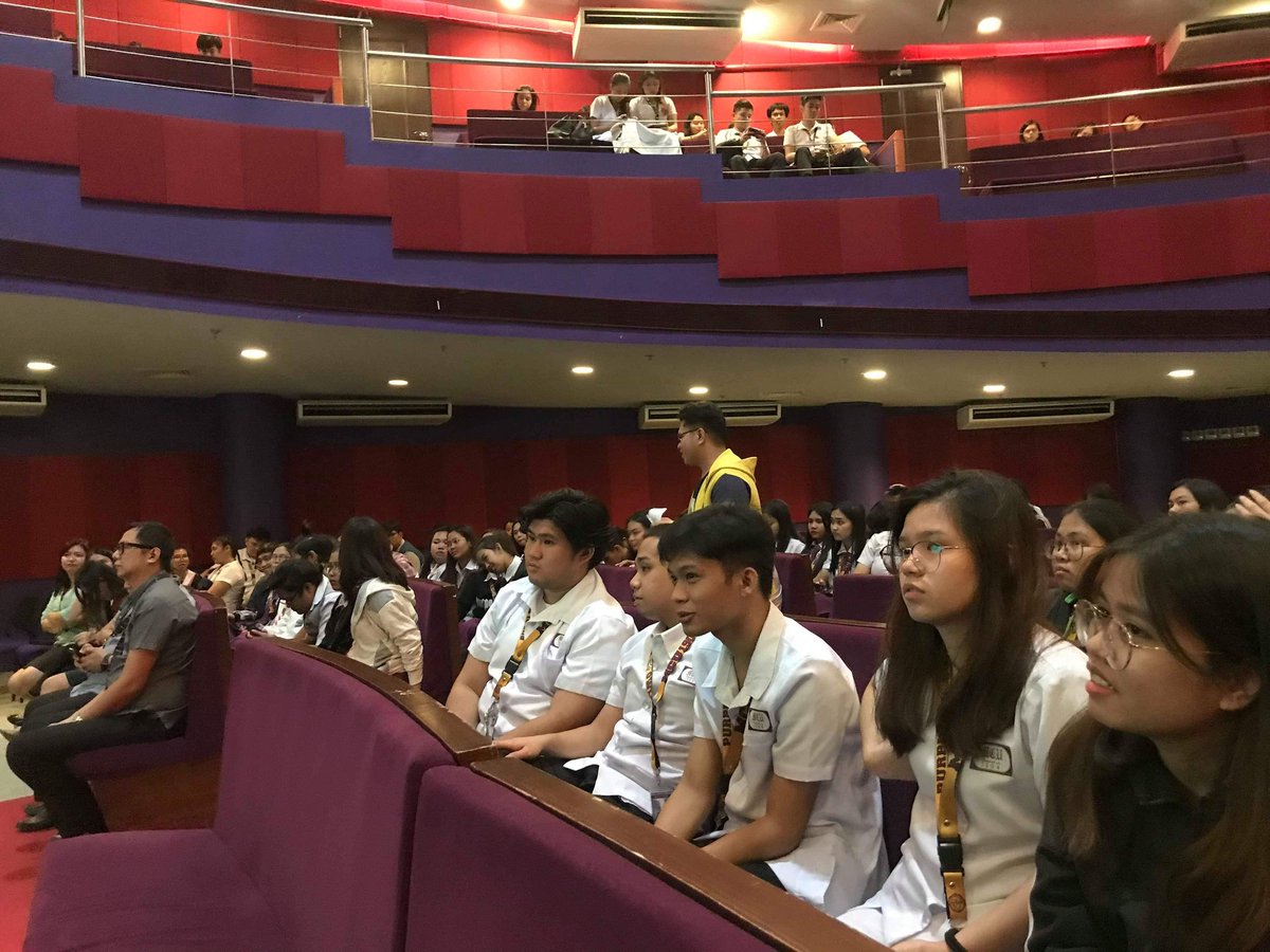 RenzArgao's tweet image. Gave a mental health awareness talk to students of Manila Central University during their Psynergy. #MoveforMH