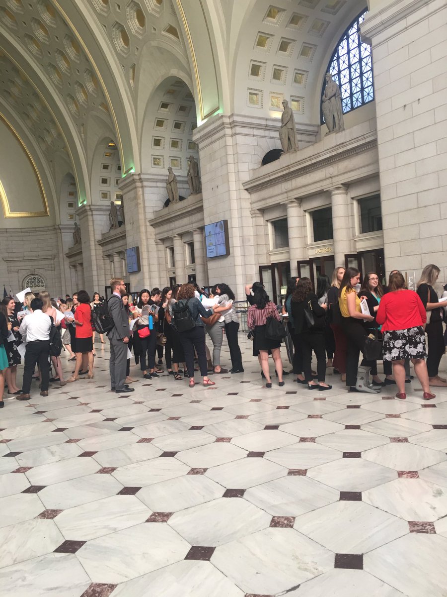 Advocates for OT waiting for the second session of #OTHillDay