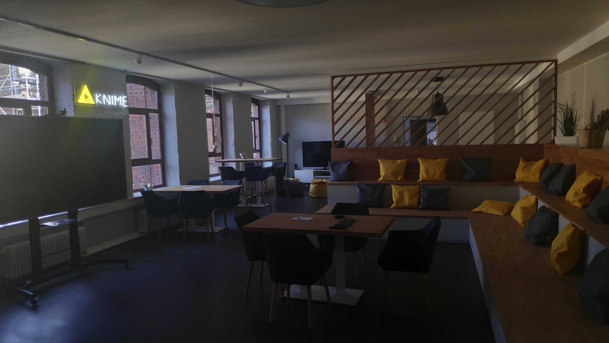 paolotamag's tweet photo. Come visit us at the @knime #Berlin office for our first in-house #meetup! Don't forget to bring your laptop with #KNIME Analytics Platform installed!
More info and registration here: https://t.co/j5IBpPVa2P
#berlinmeetup #guidedanalytics #autoML #meetupberlin https://t.co/9cki0ssyPy
