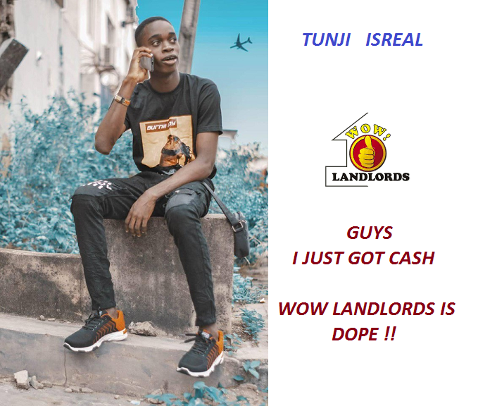 wowlandlords's tweet photo. Be like our Cash for Rent Winner Tunji Isreal
Enter here; https://t.co/hUXF4Oa9T2 https://t.co/tLyydXF3gt