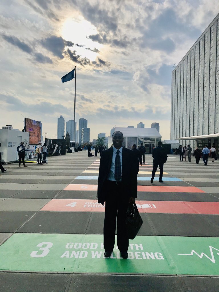 PathfinderInt's tweet photo. .@murtalamai represents Pathfinder International at today’s High-Level Meeting on #UHC. We believe access to healthcare is a fundamental human right. #UHCHLM #HealthForAll #SRHR #UHCGender https://t.co/YFSCWf37Lz