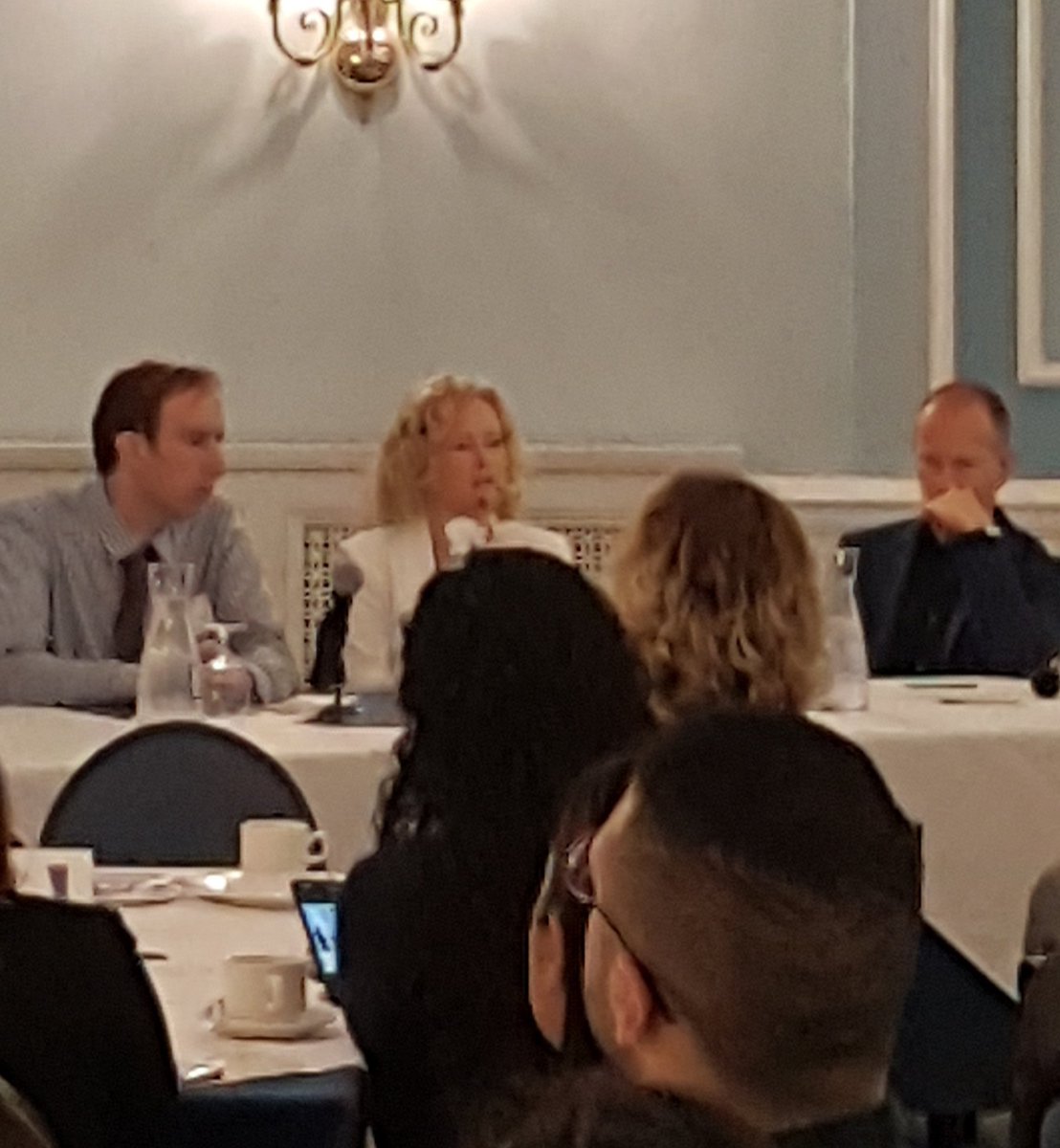 Our panel on education, technology, AI and mental health moderated by @DrPeterSelby with Dr. Alison Crawford @Medpoiesis, @JohnTorousMD, Dr. Brian Hodges @BDHodges1 #EduAchieve @camhEdu