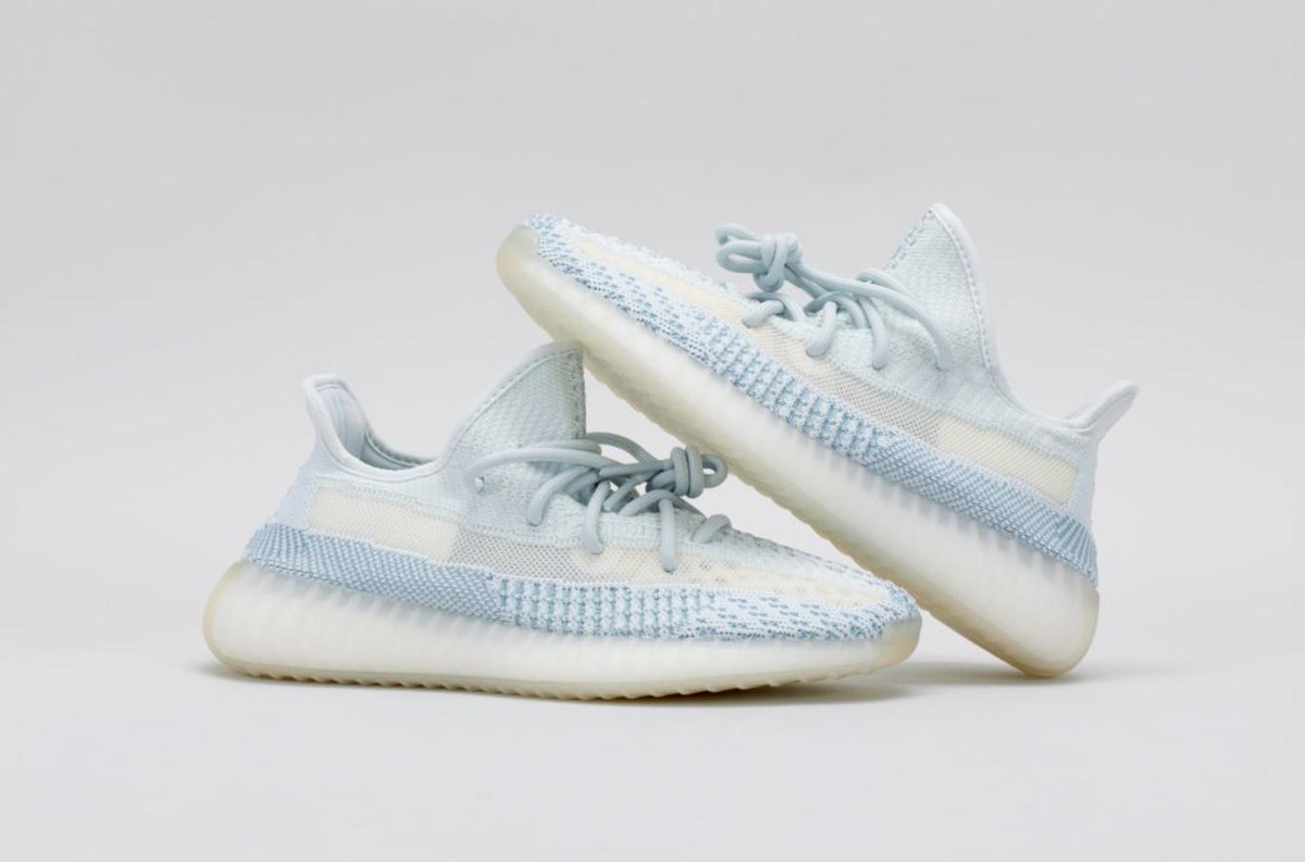 cloud white yeezy stockx