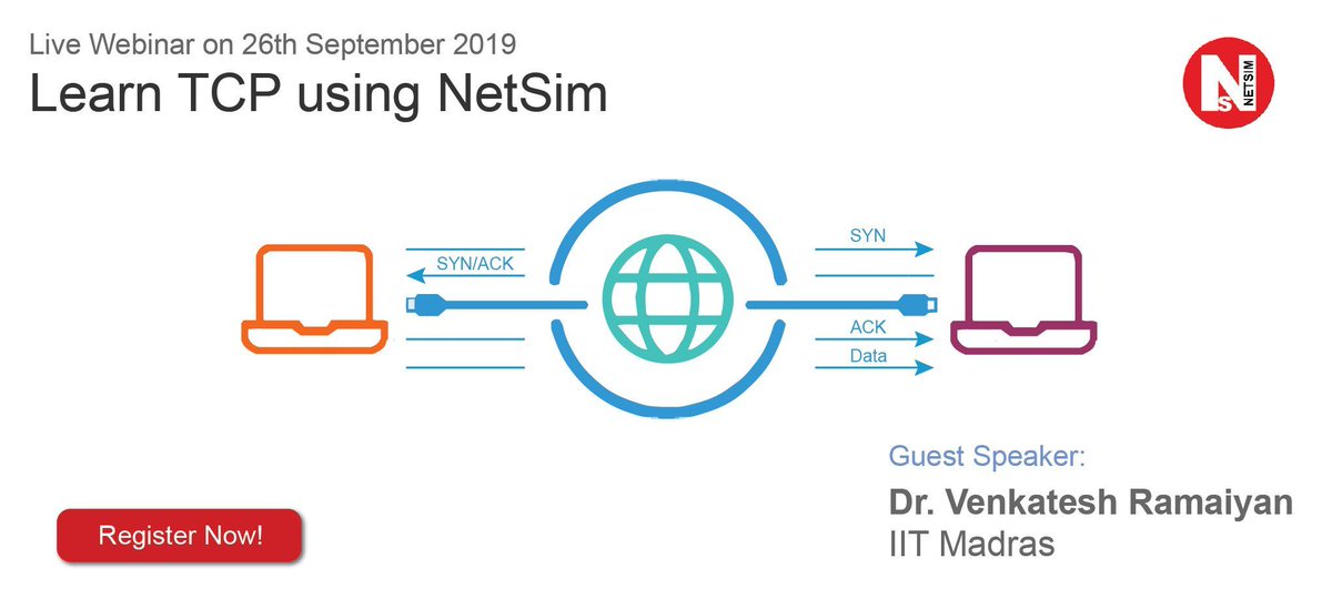 kanakmaaya's tweet image. Register: register.gotowebinar.com/register/13528…
#TETCOS #NetSim #iitmadras