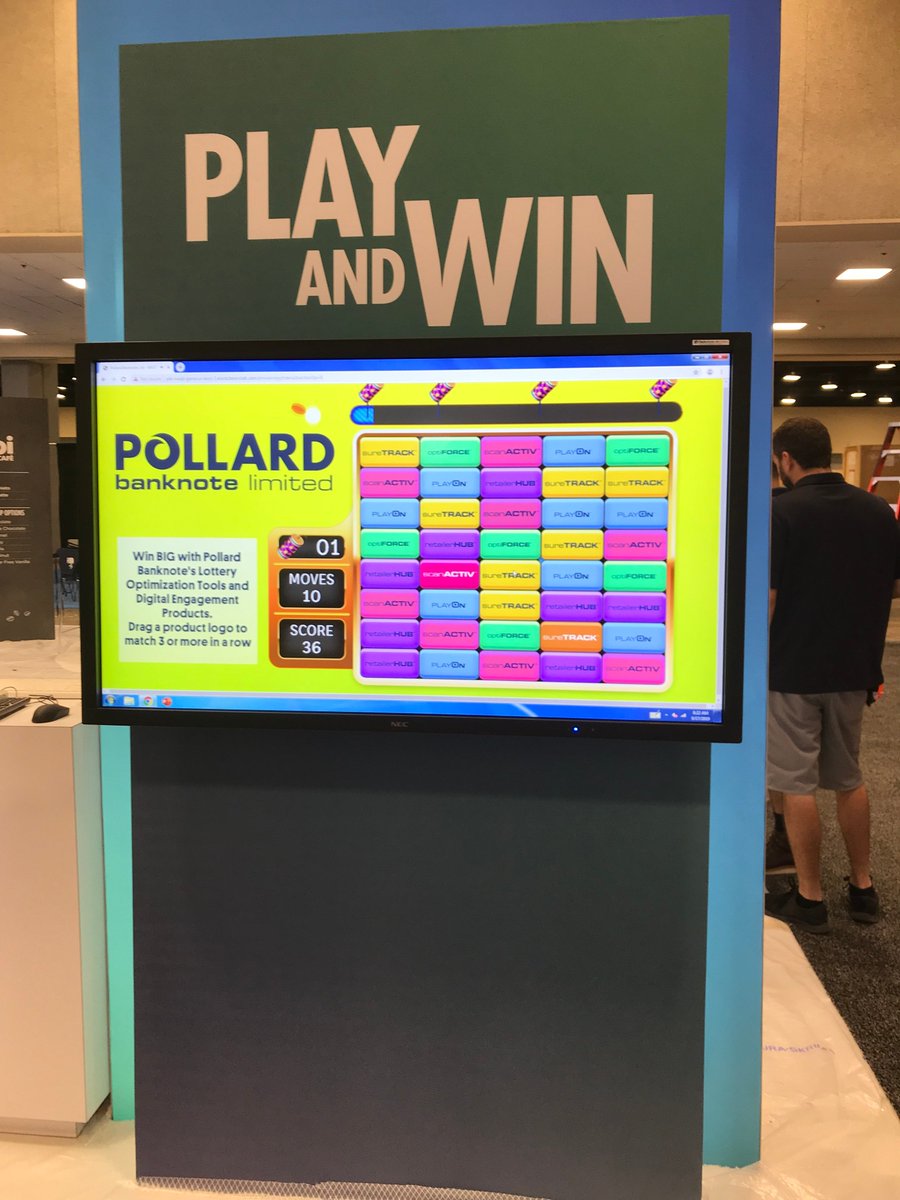 PollardBanknote's tweet photo. Thank you to all of our friends and clients who joined us for another successful #NASPL2019! Many great discussions were had. #ThisIsWinning https://t.co/RNuG2MUSyi