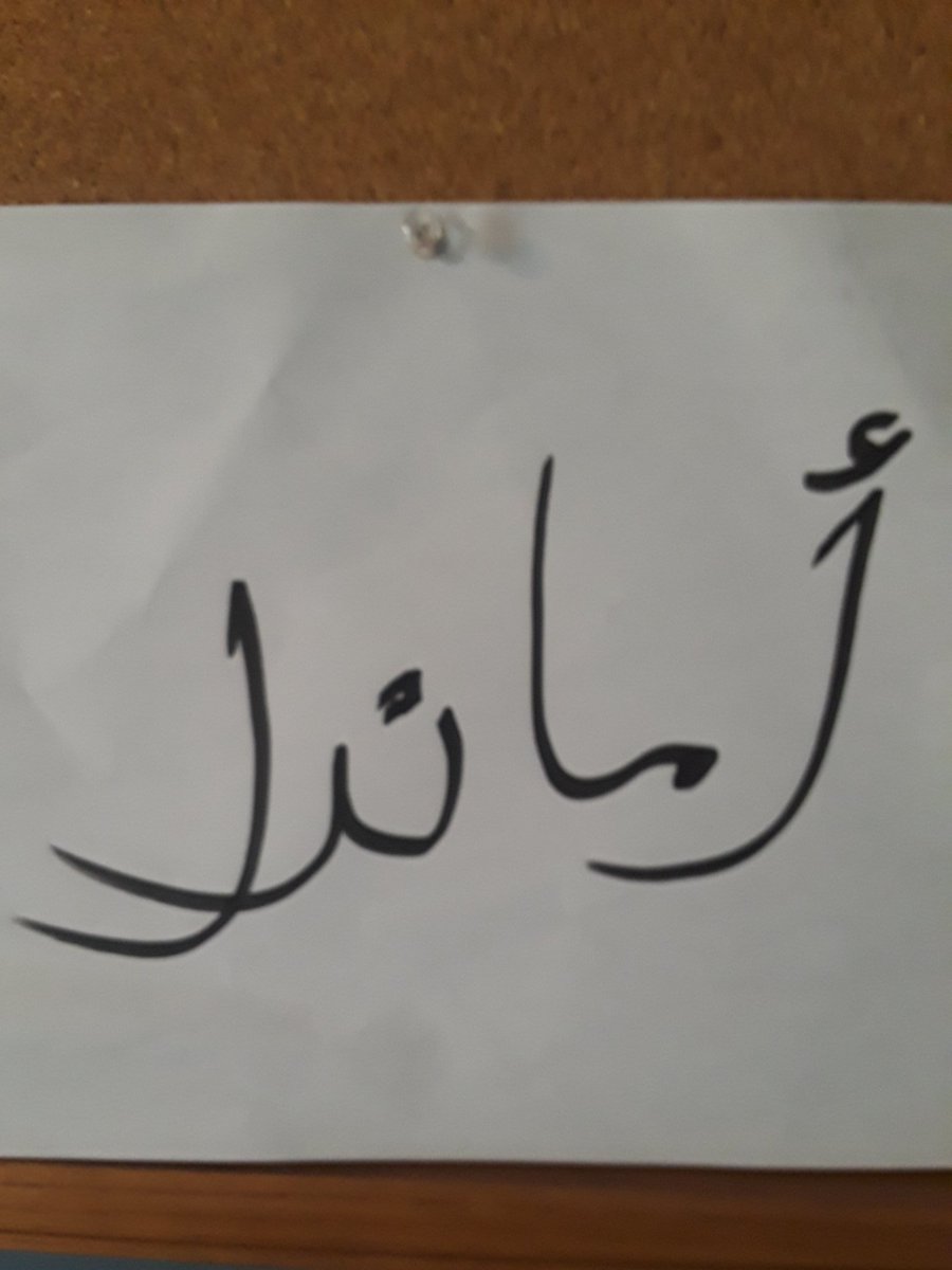 scsd_wslc's tweet image. Arabic is one of the many first languages represented of our students. Do you know what this word means in English?