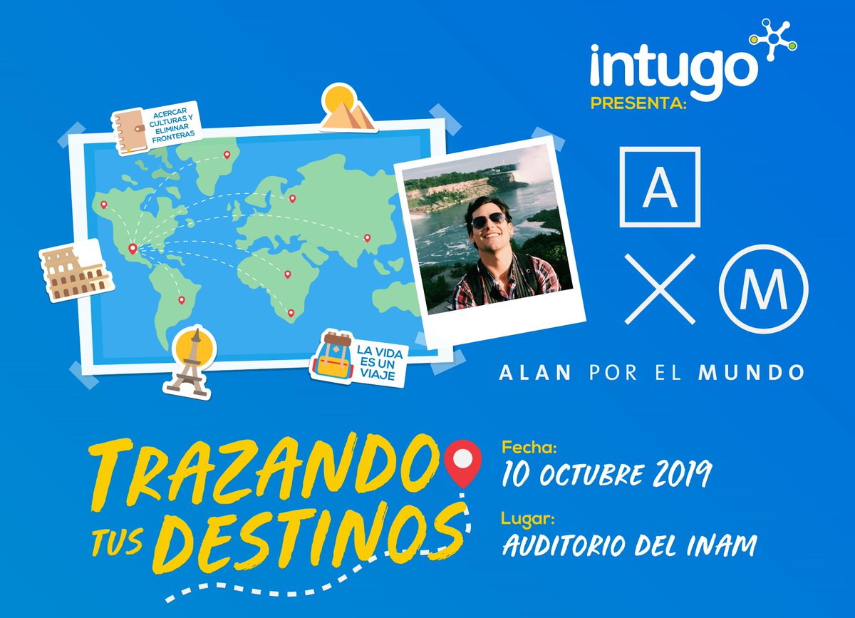 Queremos que seas parte de este gran acontecimiento acompañamos y conoce a nuestro invitado especial <a href="/alanxelmundo/">Alan por el mundo</a> además de otras sorpresas que tenemos preparadas para ti. 🙌🎫🌎✈️
EVENTO GRATUITO.
🎫trabajaenintugo.com/eventos