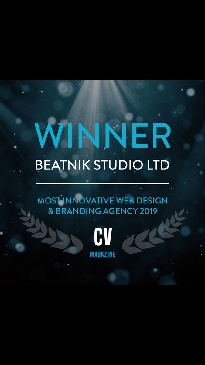 Congratulations to our talented logo #webdesigner associate David Haigh and his team <a href="/wearebeatnik/">Beatnik Studio</a> well deserved win #brand #Webdesign #graphic #design <a href="/UKBusinessHour/">#UKBusinessHour</a> @BusinessNland #innovation #weareblyth