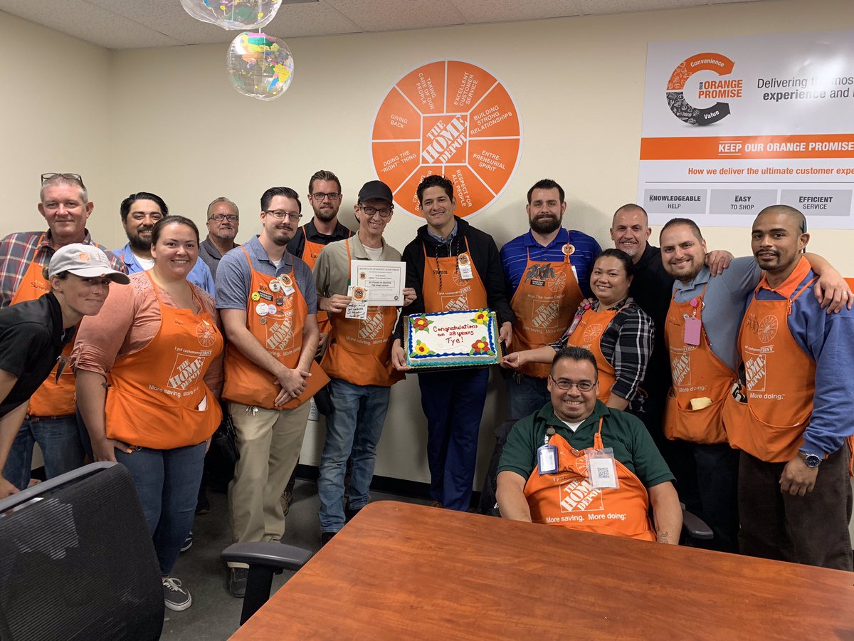 TietzMary's tweet photo. Celebrating 28 years with the Home Depot 🎉 #homedepot #anniversary https://t.co/0aPSZZ1ukx