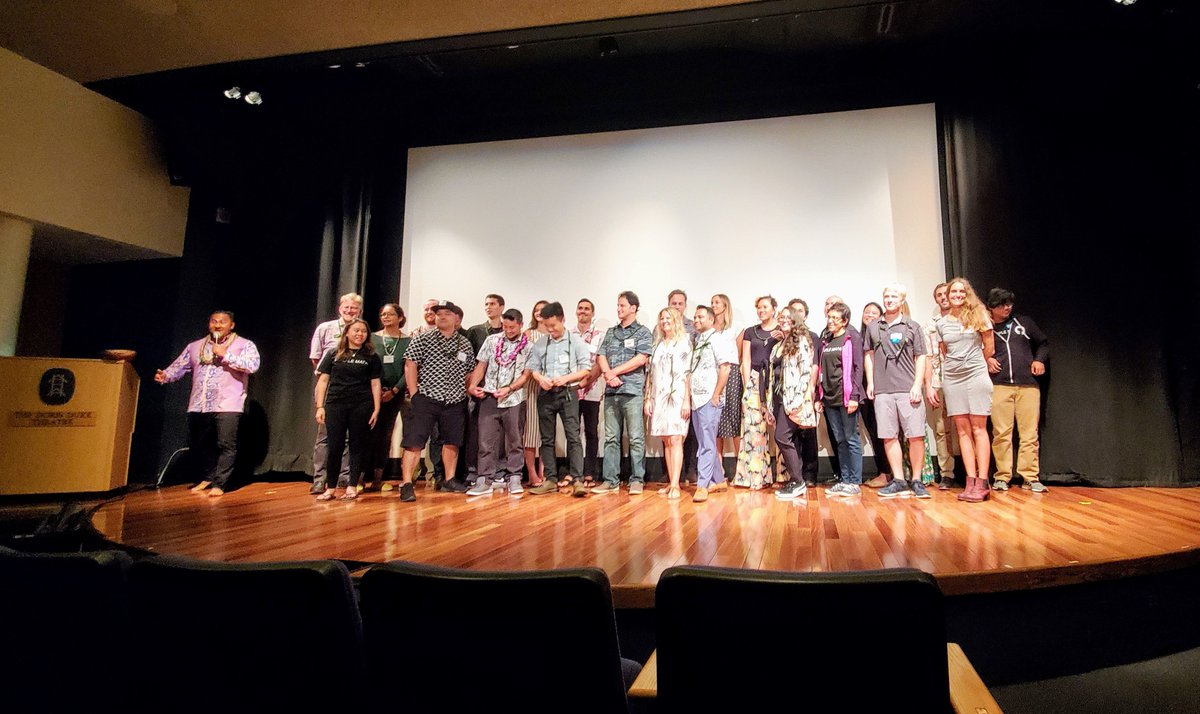 joyce's tweet image. Had the honor of judging @thepurpleprize this weekend. Mahalo to the entrepreneurs who shared their projects and taught me about their space. Knowledge flows in all directions in the @purple_maia fam. You got some serious🔥in this crew!  #indigenoustech #KiloHoku19
