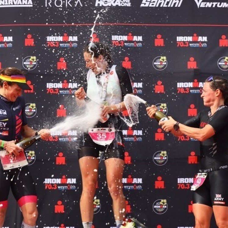ArmySportASCB's tweet photo. Some awesome pictures of @britisharmytri Katrina Rye @katr53 on her 3rd place alongside @indielee4 and @clairehanntri at #IM703Weymouth #ironmantri 
#trimendous #womeninsport #triathlete https://t.co/5LUYSx8Rr1