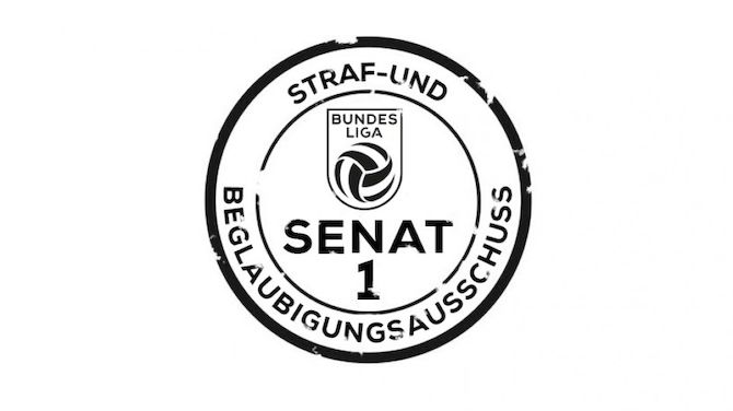 OEFBL's tweet photo. Urteile Senat 1:
Felix Luckeneder (@tsv_hartberg): 1 Spiel Sperre.
Nestor El Maestro (Trainer @SKSturm): 1 Monat bedingte Funktionssperre sowie 1.500 Euro Geldstrafe (davon 500 Euro bedingt).
Jörg Siebenhandl (@SKSturm): 2 Spiele Sperre (beide bedingt). https://t.co/YNRwYIRkcf