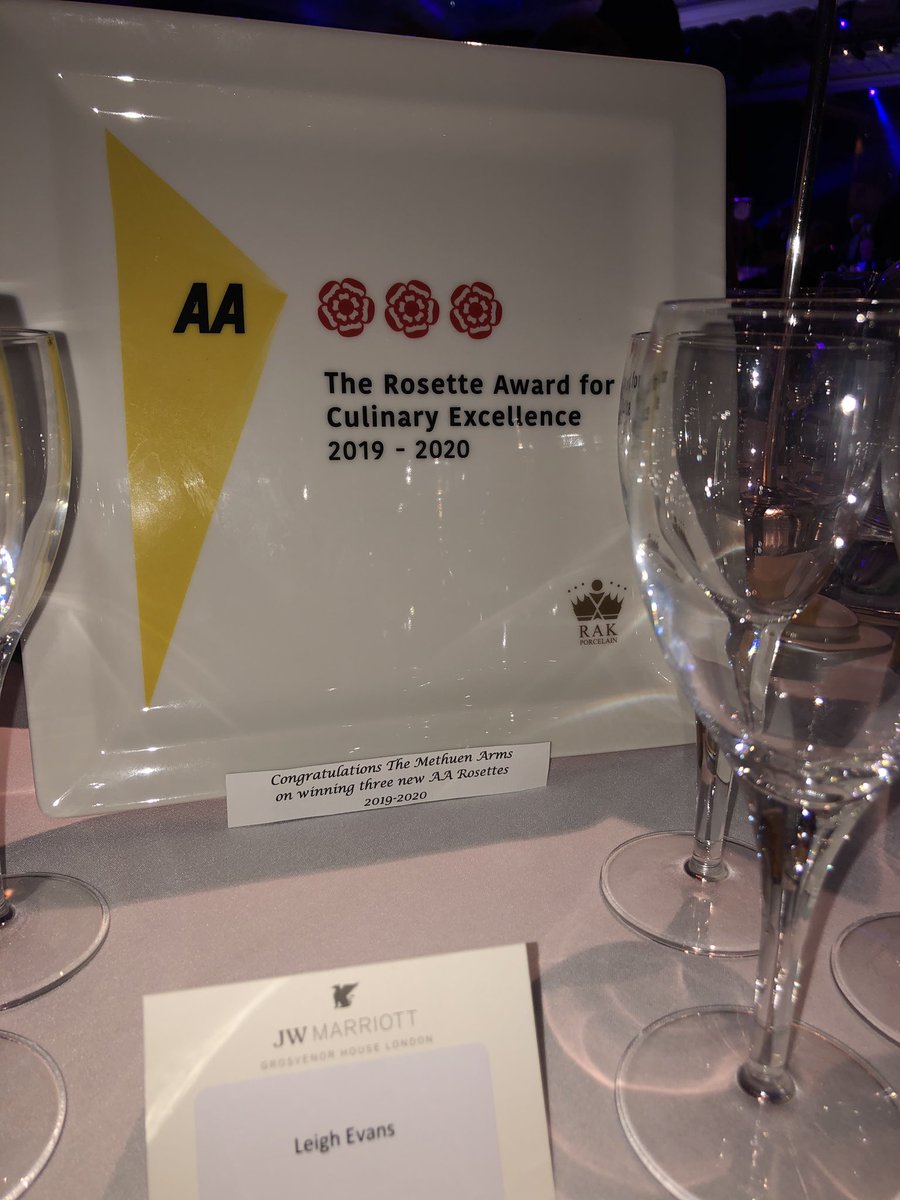 Absolutely buzzing to be at the <a href="/AAHospitality/">AA Hospitality</a> awards with the team. They deserve this just as much as me. Couldn’t be more proud ❤️