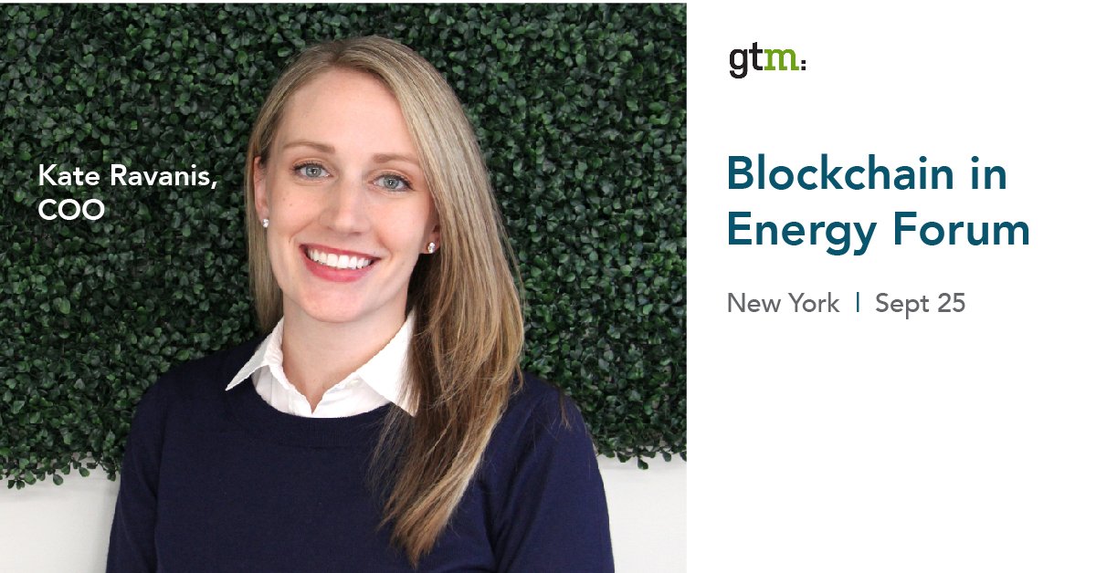 solvewithvia's tweet photo. There is still time to register for Wednesday's @greentechmedia Blockchain in Energy Forum featuring our very own Kate Ravanis! #solvewithvia #greentechmedia #blockchain #energy https://t.co/O1u79K4L7I https://t.co/WgTsHtOdYG