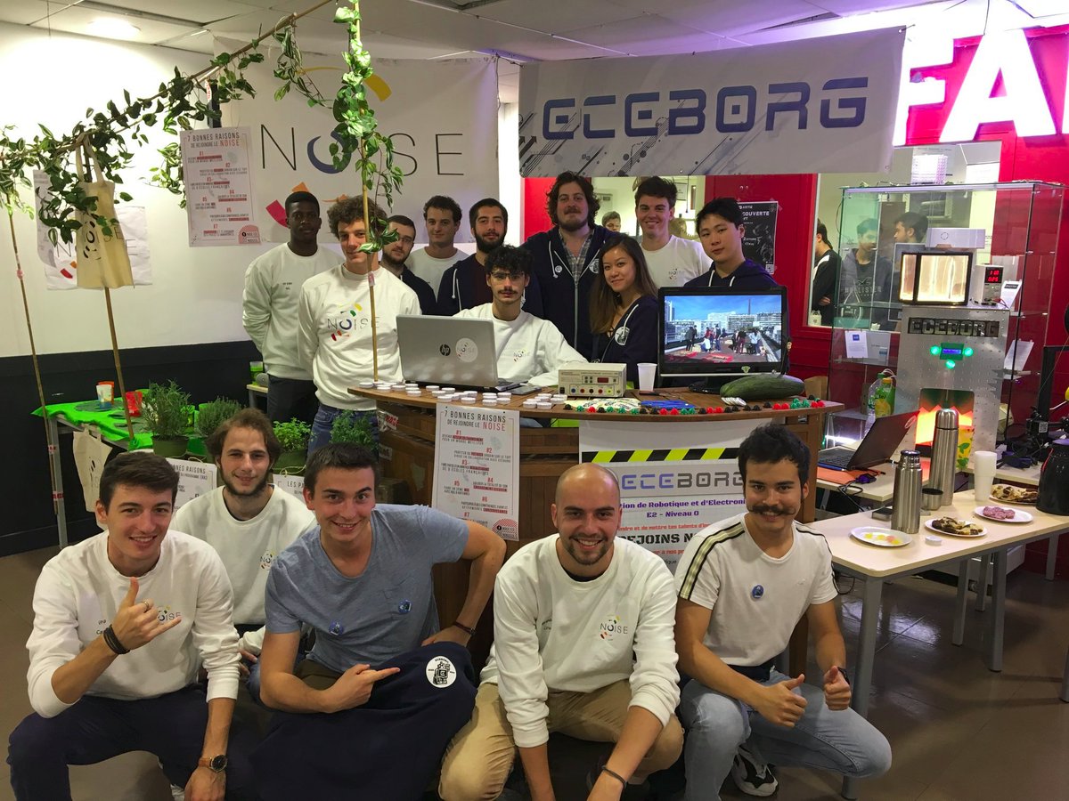 La collab du kiff et du bien-être avec NOISE ECE pour notre stand asso ce matin à l'accueil de E2! 😎 On est ravi d'avoir pu rencontrer les élèves de si bonne heure avec café, gâteaux et robots. 🤖

Un big merci au BDE LOKO d'avoir organisé ce mini forum asso 😘

#vieassoece