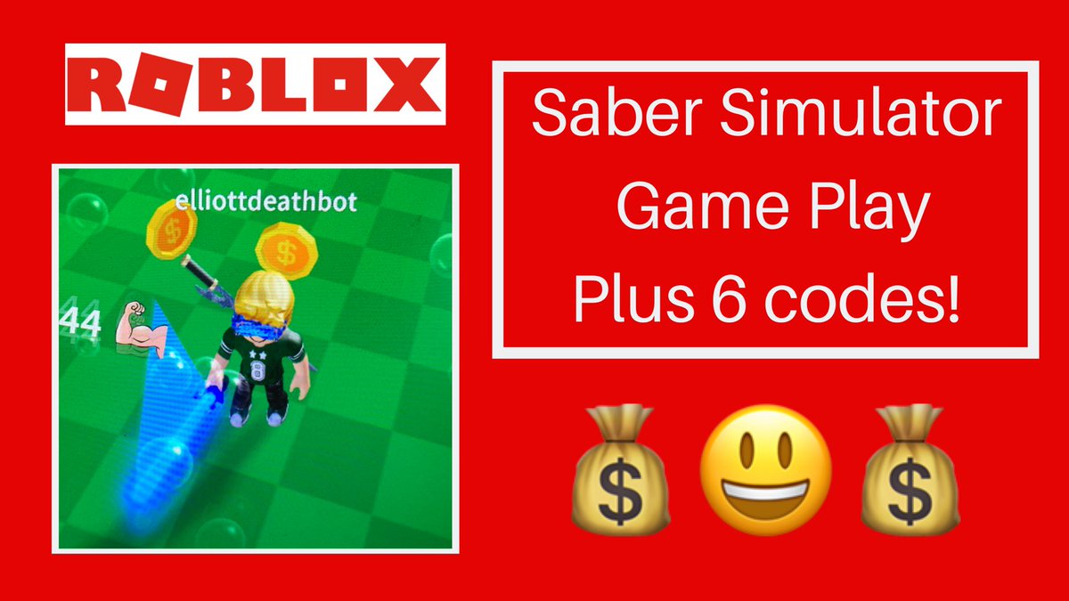 Robloxfreecodes Hashtag On Twitter - promo codes for saber simulator in roblox