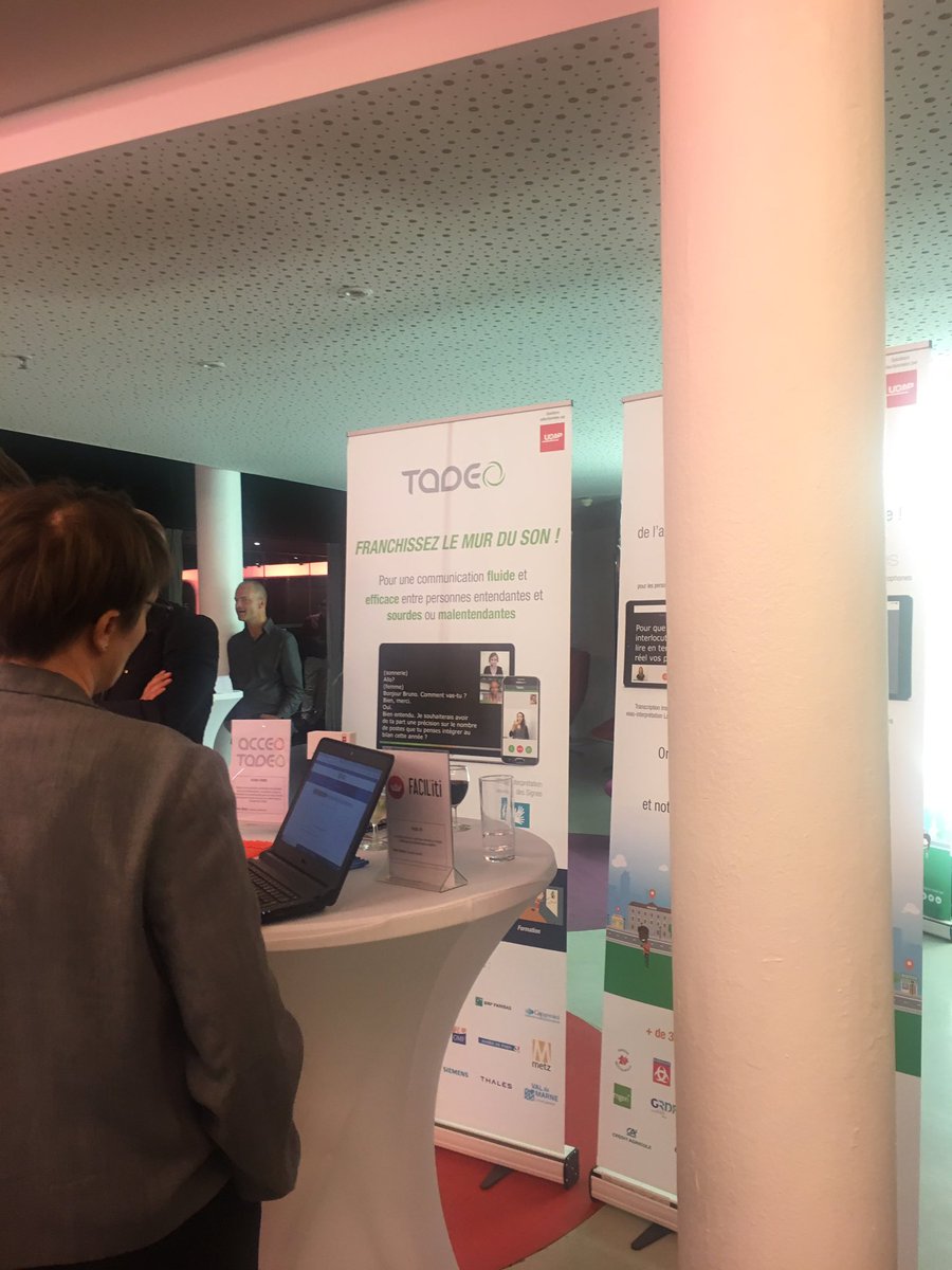 GroupeAudiens's tweet image. De nombreuses start-ups sont réunies aujourd’hui, pour rappeler comment l’innovation peut se mettre au service de la démocratisation de la culture. #VivreEnsemble #cultureethandicap #handicapemploi @Artify_fr @Tadeo_Delta @ImparatoApp @talkin_fr @checksub_ @_TheatreinParis