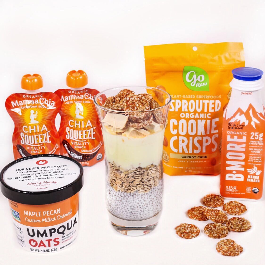 🌟🌟GIVEAWAY TIME🌟🌟
We’ve teamed up with <a href="/MammaChia/">Mamma Chia</a>, <a href="/BmoreOrganic/">B'more Organic</a> and <a href="/goraw/">Go Raw</a> for a delicious, better for you GIVEAWAY! 😋🙌 Head in over to our Instagram <a href="/umpquaoats/">Umpqua Oats</a> to enter today! #nomush #thenewhealthy #snacksmart #cleaneats #giveaway