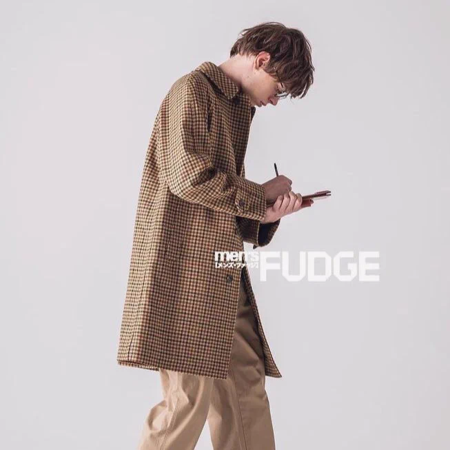 チエックコート着てる男子好き！しかし、イケメンに限る？！