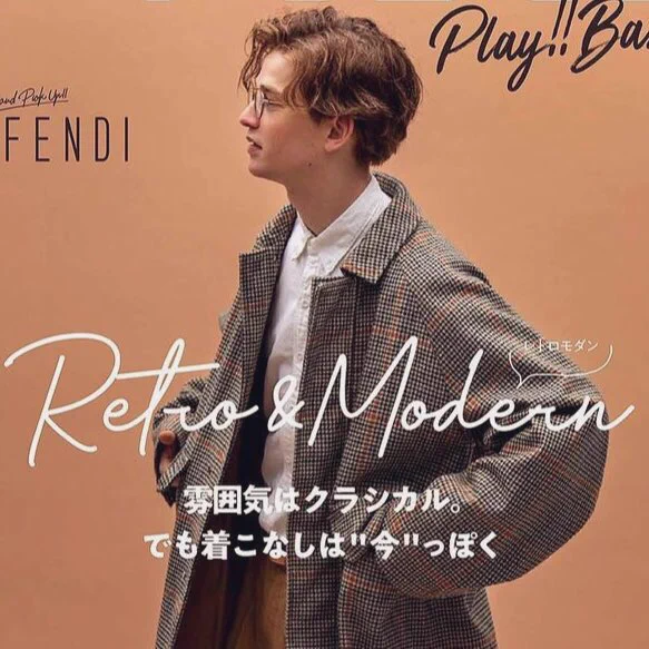 チエックコート着てる男子好き！しかし、イケメンに限る？！