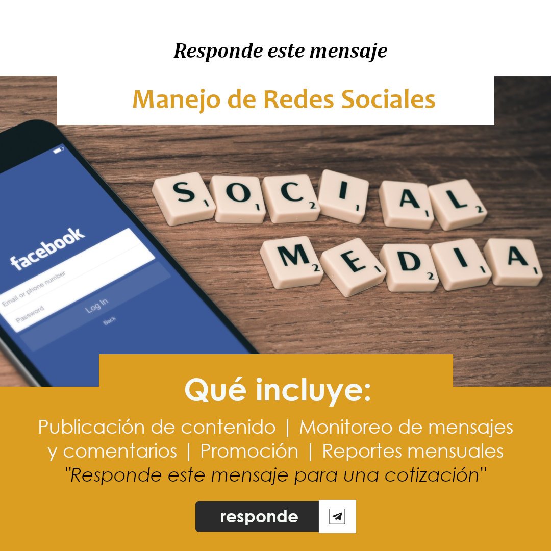 raymond_zayas's tweet photo. ¿Por qué hay que promocionarse en las redes sociales? - https://t.co/7owUSr490V #socialmedia #redessociales https://t.co/d4TtX7z9h3