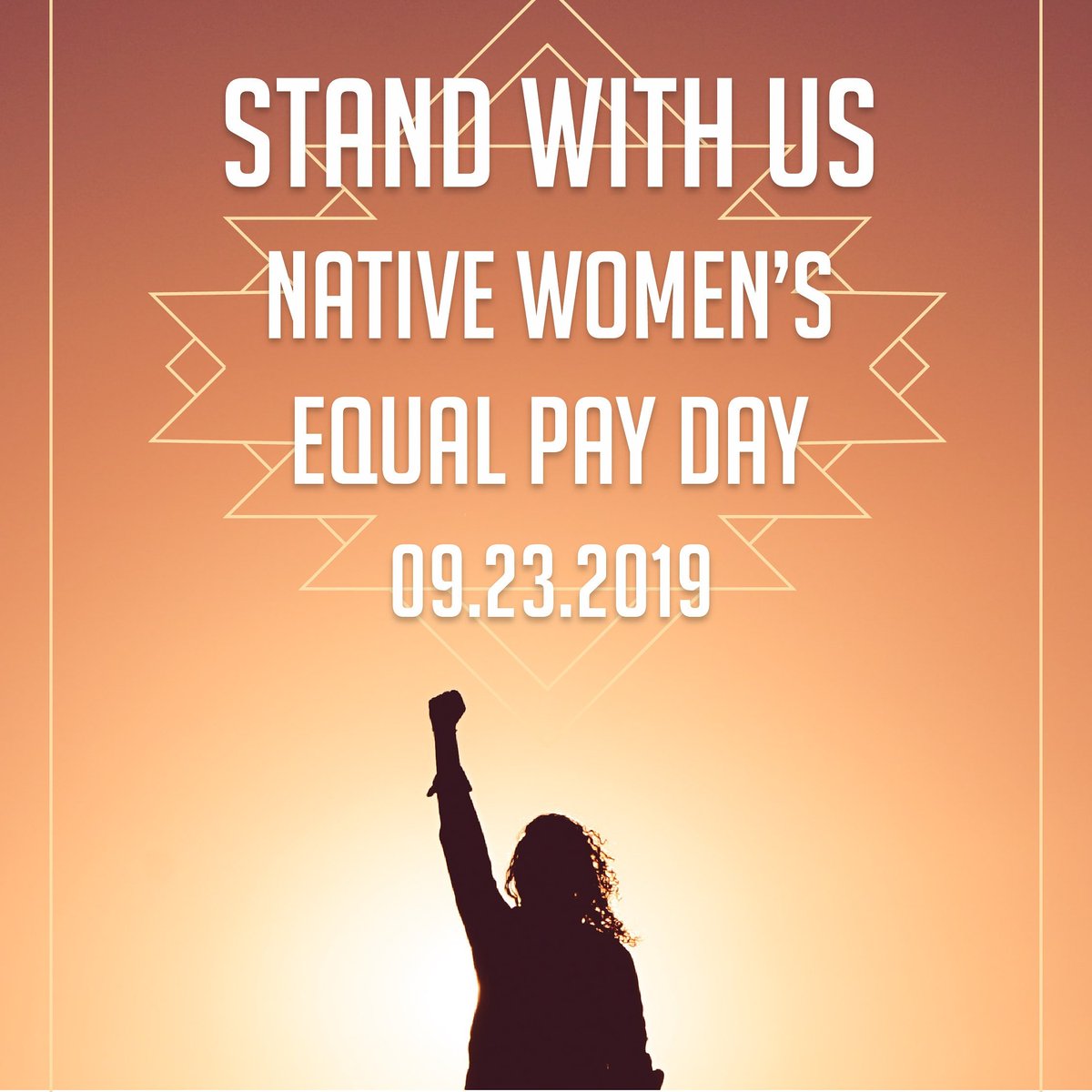 If the wage gap closed, Native women would have enough money for 2 years of tuition &amp; fees for a 4-yr. public university, or the full cost for a 2-yr. community college. #NativeWomensEqualPay #DemandMore
