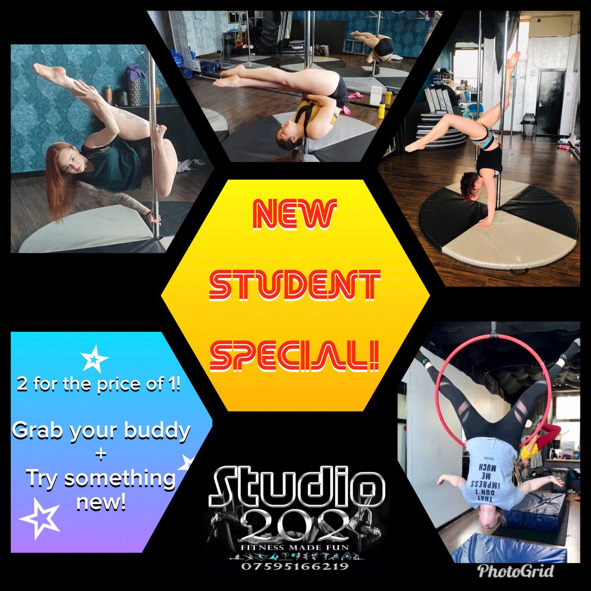 Studio202_Abdn's tweet photo. Try something new and fall in love with Aerials!
Build strength, flexibility, grace and stamina in our fun and friendly studio.
@Aerials #Aerialhoop #aerialhammock #polefitness #poledance #strong #flexibility #Aberdeen #classes #Studio202 #fitnessmadefun https://t.co/sHJ8ihXroA