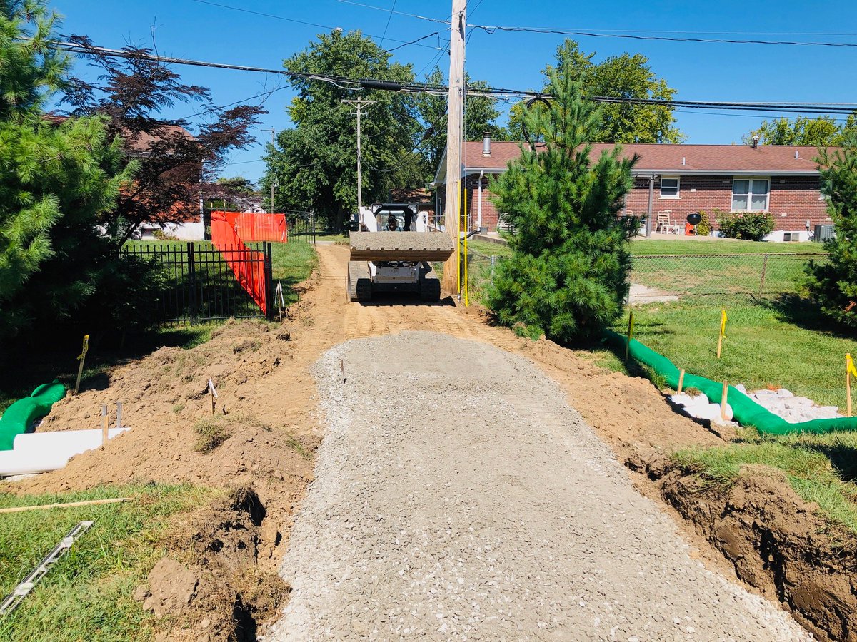 OrchardFarmRV's tweet image. Construction on the Discovery Walking Trail is underway. 🚧 #PropR