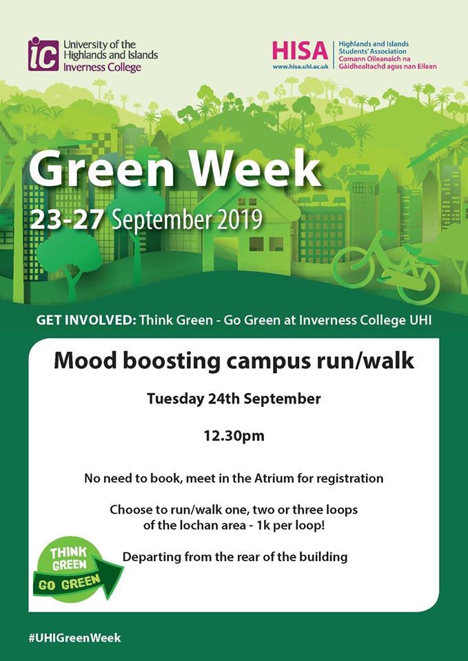 UHI_Inverness's tweet photo. Remember your trainers tomorrow! We've got a mood-boosting campus run/walk leaving at 12.30pm and free trike rides with @Spokes4FolksInv , 11am to 2pm. You can also find out about our plans to use wormeries to recycle food waste, 11am-12pm #GreenWeek #RecylingWeek #ThinkUHI https://t.co/exbcSd9ZeQ