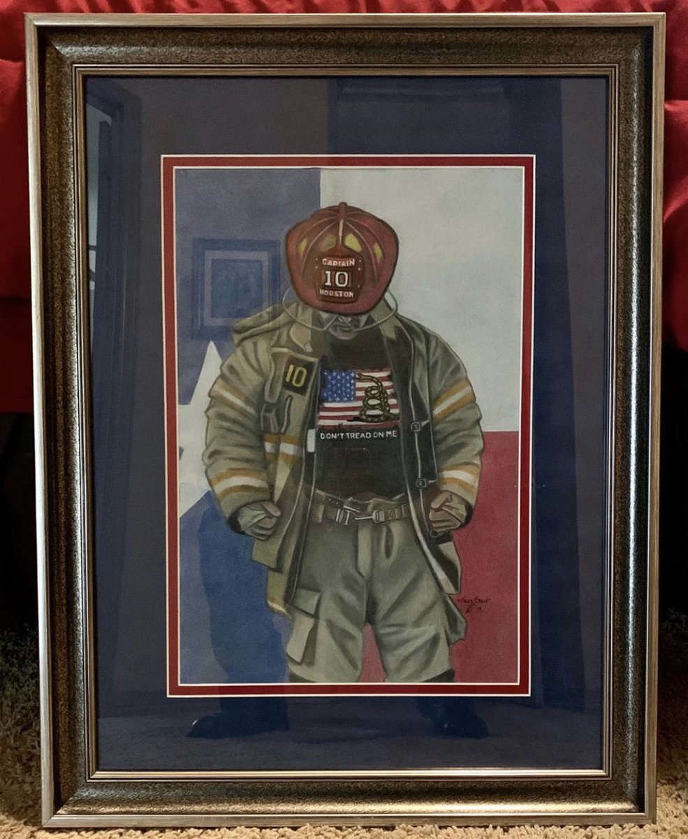 forgedclothing's tweet photo. Awesome artwork by Mark Ward featuring Fire Captain Martin Morales wearing our “Don’t Tread On Me” shirt! 🇺🇸
__
#NotNike #Forged #ForgedClothing #DontTreadOnMe #IAmForged #ChrisPratt #DontTreadOnPratt #StrengthThroughAdversity https://t.co/Q2ZhGPRaA4