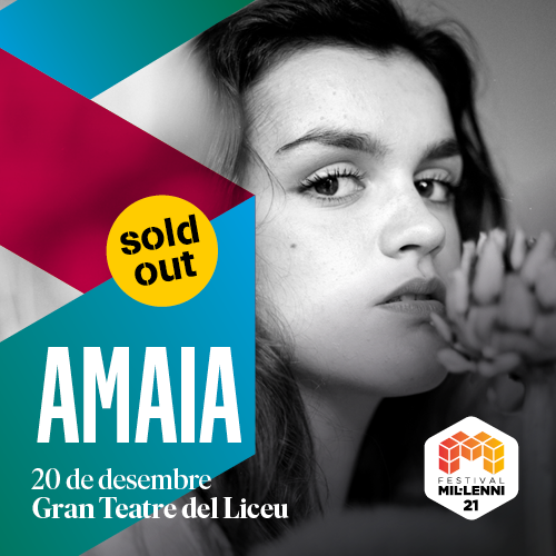 UniversalSpain's tweet photo. Entradas agotadas para el concierto de @amaiaromero en el Gran Teatre del Liceu #SoldOut @FMillenni #FMillenni https://t.co/6UXCGOeLrf